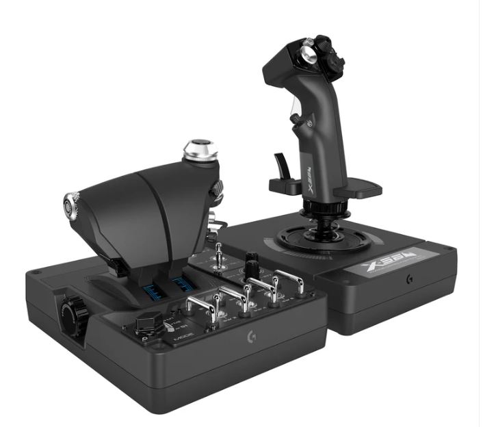 Logitech G G X56 H.O.T.A.S RGB Throttle & Stick Simulation Controller